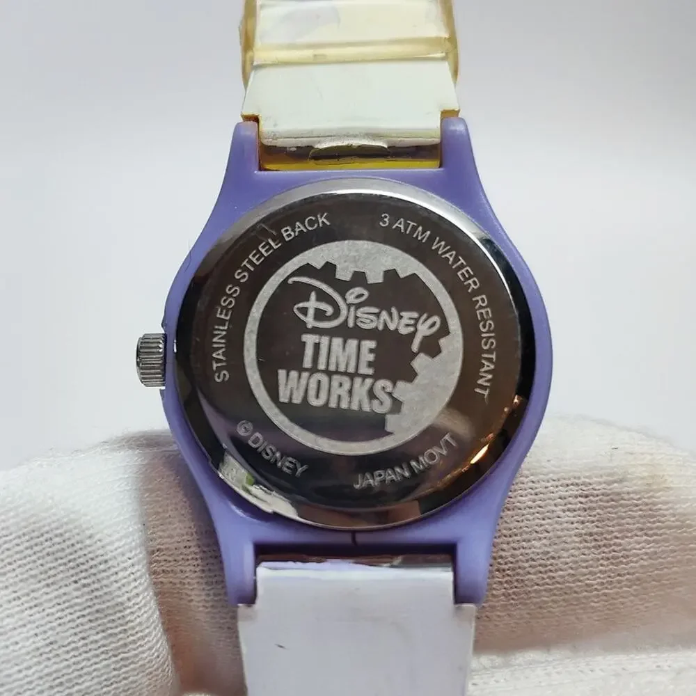 Disney Tinker Bell Kids Watch Purple Case Fairy Strap